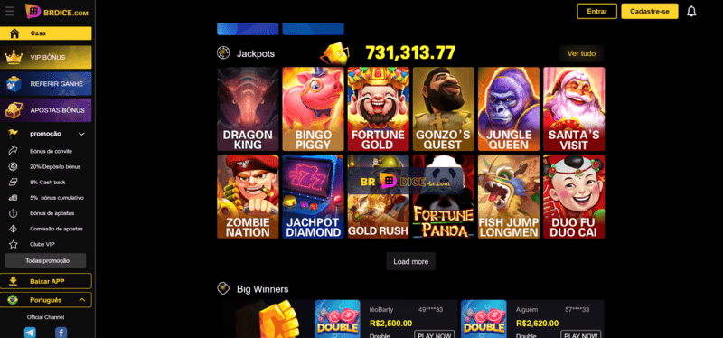 Casino betting