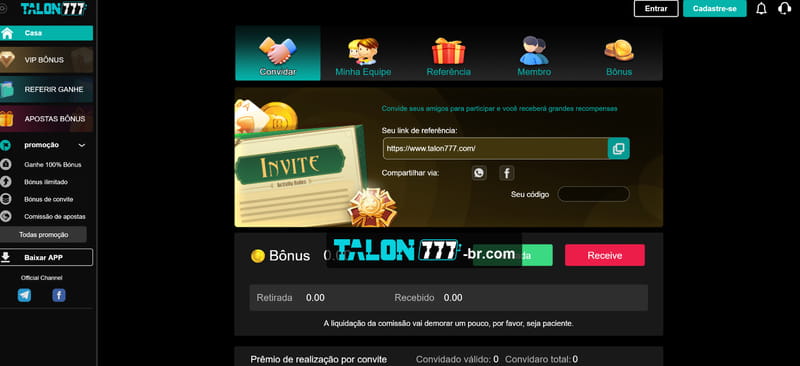 Up sports bet bônus